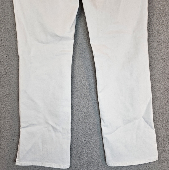 NYDJ Barbara Bootcut White Denim Jeans Sz 4 Lift & Tuck Technology Stretch - Picture 10 of 14